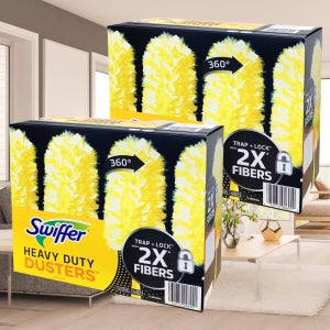 스위퍼 더스터 360 털이개 핸들 청소포 17매 3세트 코스트코 헤비듀티 먼지털이 리필