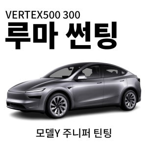 테슬라 모델Y 주니퍼 틴팅 남양주 루마 버텍스 열차단 신차 썬팅 전면 측면 후면 마젠타