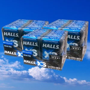 호올스 XS 멘토립터스 15g 60개 목캔디 제로슈가 기침캔디 대용량 금연사탕