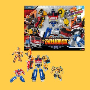 또봇 헤비메탈 중장비 자동차 변신로봇 장난감 어린이날 생일선물