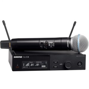 슈어 SLXD24 BETA58A 무선 마이크 핸드 세트 SLXD24/BETA58 디지털