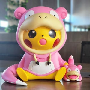 포켓몬스터 1:1스케일 야도란피카츄 세트피규어 인테리어 장식피규어