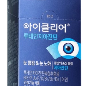 종근당건강 아이클리어 루테인 지아잔틴 6박스