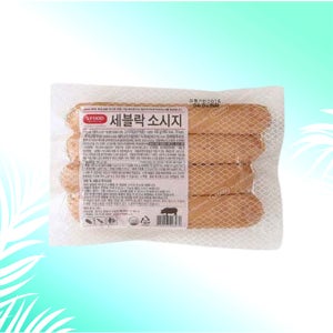 에쓰푸드 세블락소시지 400g(100gx4입) 훈연 핫도그소시지