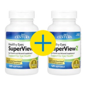 아레즈투 아레즈2 AREDS2 포뮬러 헬스아이 슈퍼뷰2 120캡슐 2개