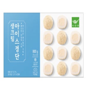 사옹원 생크림맛 아이스경단 800g x 15개