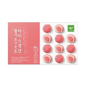 사옹원 딸기 요구르트 아이스 경단 800g x 15개