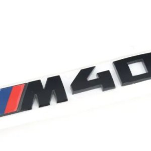 BMW 정품 엠블럼 순정 M40I 로고 블랙 레터링 51142472833