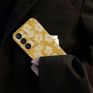 갤럭시 아너 아이폰 유화풍노랑꽃 A14 버디 점프3 폰케이스