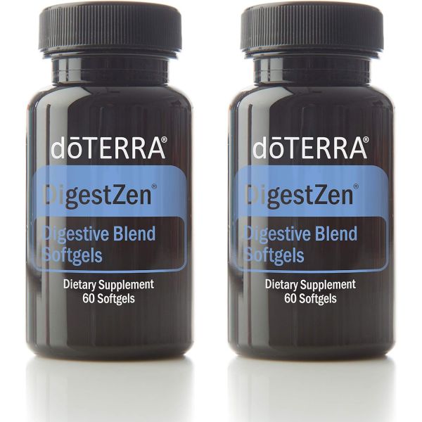 <b>doTERRA</b> <b>도테라</b> 다이제스트젠 소프트젤, 60개들이 (2팩)