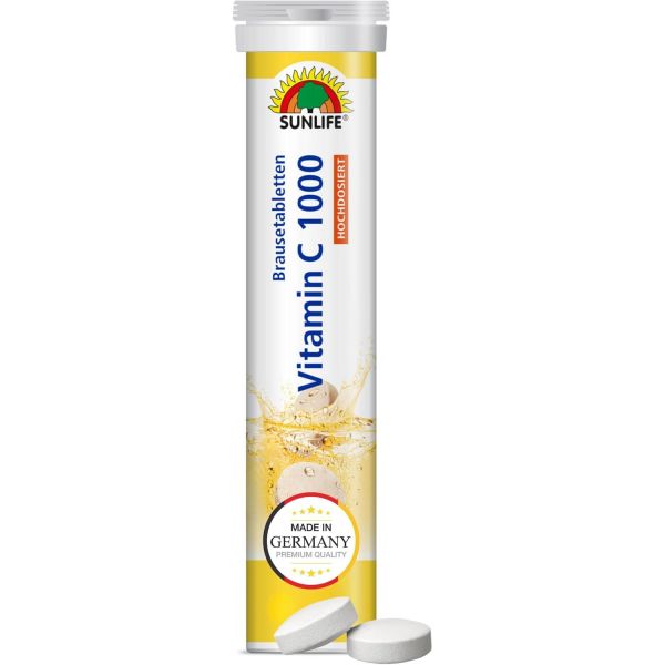[B0C375818M] SunlIfe 선라이프 비타민C 1,000 발포정