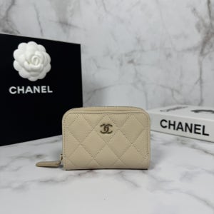 CHANEL 샤넬 클래식 지퍼돌이 지퍼지갑 AP0216