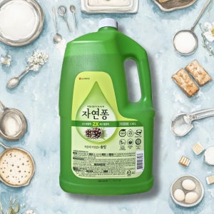 자연퐁 찌든때 걱정없는 솔잎 3.92L 주방세제