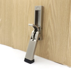 무타공 자동 말굽 보성 BS-304K 니켈무광 도어홀더 문고정 도어스토퍼