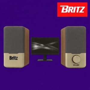 브리츠 스피커 2채널 스피커 BR-1000A CUVE 유선