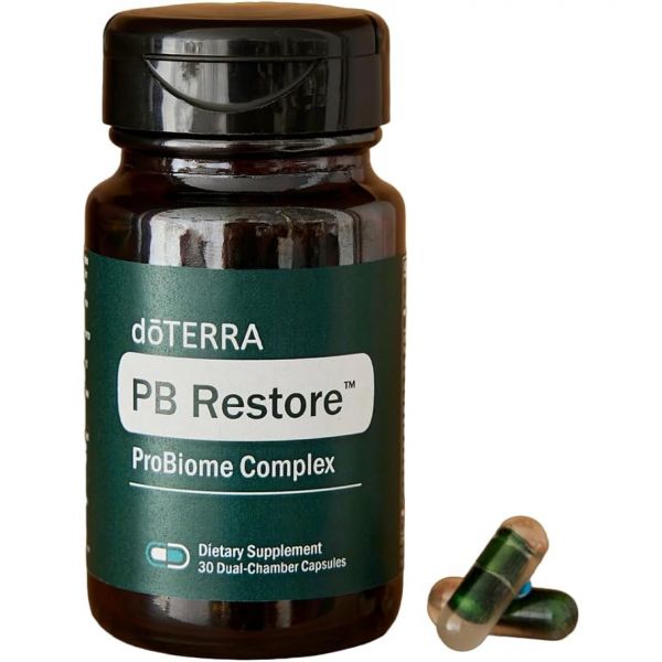 <b>DoTerra</b> <b>도테라</b> PB, 프로바이옴 복합 식이 보충제 30캡슐 복원