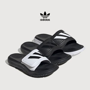 (국내매장판) 아디다스 슬리퍼 알파바운스 알파리스폰스 슬라이드 삼선