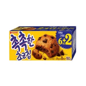오리온 촉촉한 초코칩 160g 20개입
