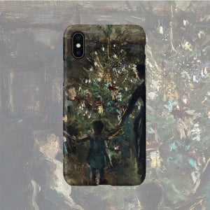 명화 케이스 3300 비고 요한센 (Viggo Johansen) - 크리스마스 이브, 습작 (Christmas Eve, study Juleaften, studie 아이폰XS하드