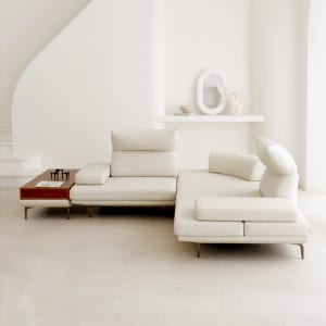 신소재 실리콘 비건 가죽 방수 내구성에 강한 스윙 에르멧쇼파 (3인 4인 6인-가로/코너)