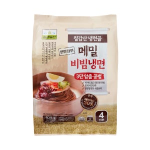 칠갑농산 칠갑산 냉천골 메밀비빔냉면 928g (4인분)