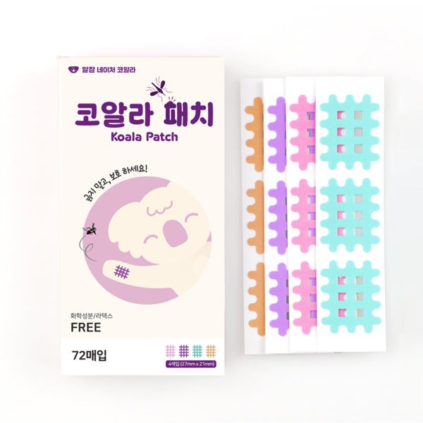 모기물린데 코알라 패치 소아과 모기패치 격자 긁기 방지 패치 MOSKITO