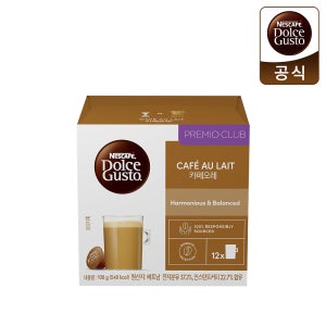 네스카페 돌체구스토 캡슐커피 카페오레, 12개입, 1개