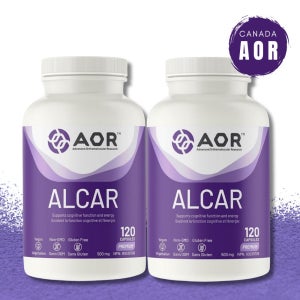 (2병)AOR ALCAR 아세틸 L-카르니틴 아세틸 시스테인 500mg 120캡슐