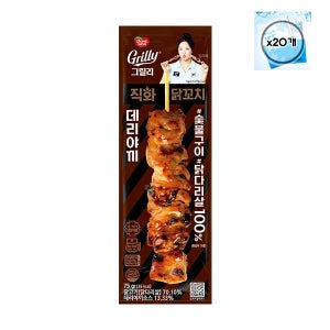 동원 그릴리 직화닭꼬치 데리야끼 75g X 20개 대용량