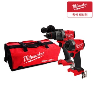 밀워키 M18 FPP2A3-0B0 18V 콤보세트 GEN4 FPD3 FID3 베어툴 가방