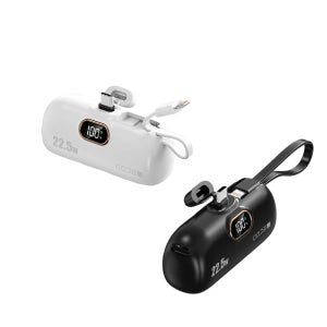 코드나인 22.5W 도킹형 고속충전 휴대용 보조 배터리 메인 C타입 서브 8핀 2P