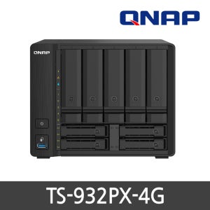 큐냅 QNAP TS-932PX-4G NAS 9BAY 나스 (2년 AS 보증)