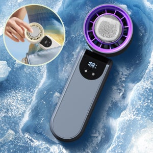 대용량 F330 아이스 터보 미니 선풍기 시원한 강한 바람 얼음 찜질 냉동판 저소음 조용한