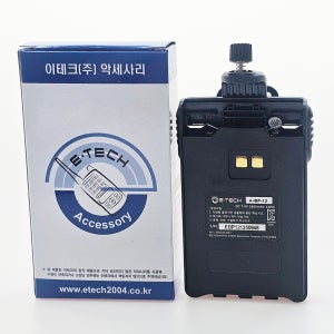이테크 무전기 배터리 정품 리튬이온 ABP12 1,800mAh