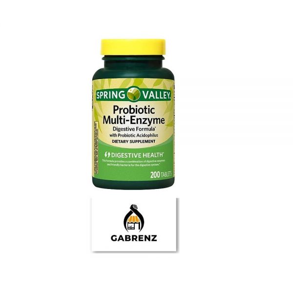 Spring Valley 프로바이오틱 멀티 효소 소화 포뮬러