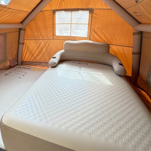 [100개한정] ZEBEC 에어리스퀸 등받이 세트 40cm 초경량 더블 에어매트 캠핑 에어매트