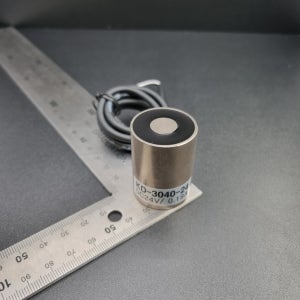 원형 초강력 전자석 홀더 30mmX40mm 24V 11kgf KD 3040-24