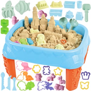 R 매직 클레이 도우 플레이 테이블 샌드 스노우 lc43-8 점토 모래놀이 퍼티