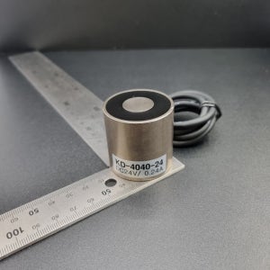 원형 초강력 전자석 홀더 40mmX40mm 24V 22.5kgf KD 4040-24
