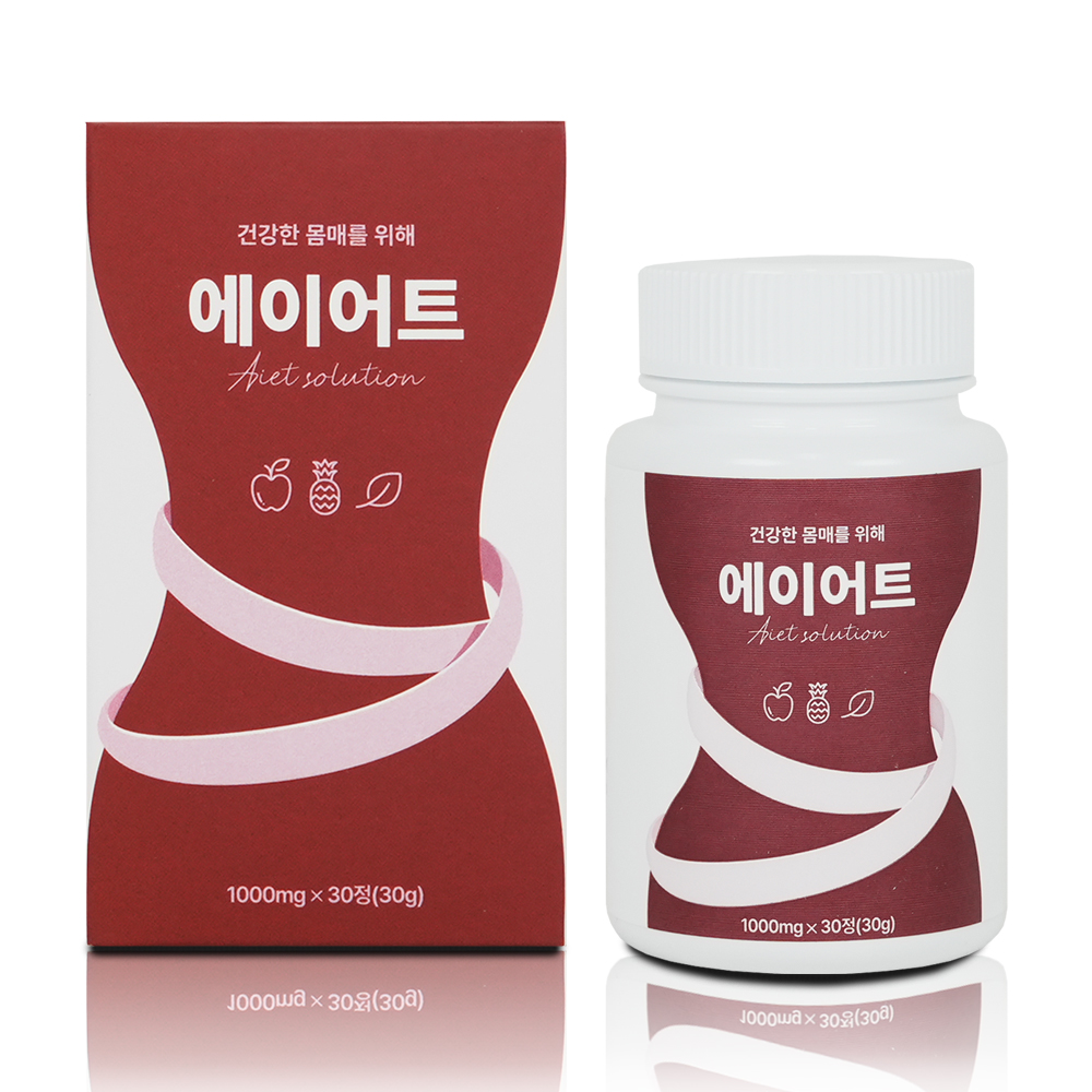 에이어트 1000mg 30정 <b>녹차추출물</b> 브로멜라인