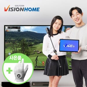골프존 비전홈 시즌2 VISION HOME 스크린골프 시뮬레이터 PC 모바일 스윙분석기 스윙연습기 + 조니헤르슨 양피장갑