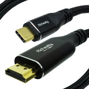 리체비티 USB C 타입 to HDMI 2.0 미러링 케이블 0.5m