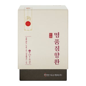 익수제약 명품 침향환 말라센시스 침향단 침향원 30환, 1개