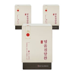 [블프초특가] 익수 명품 침향환 말라센시스 침향단 침향원 30환, 3개