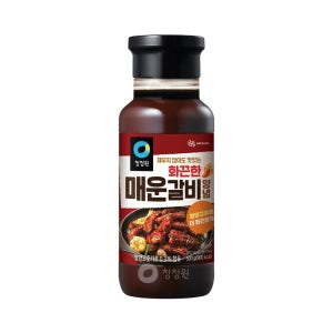 청정원 화끈한 매운갈비 양념 500g 1박스 15개