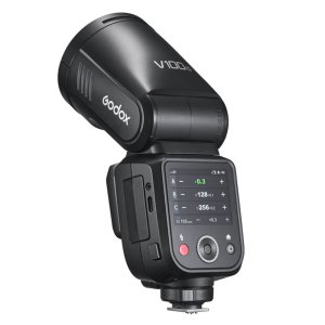 고독스 V100 신제품 100W TTL 리튬 이온 라운드 헤드 카메라 플래시 스피드라이트