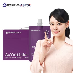 [선물용] 애즈유라이크 유기농 ABC+C 클렌즈 과채주스 (30포)