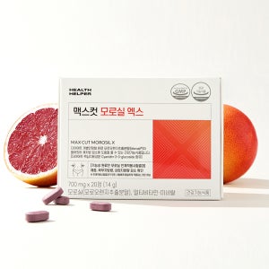 헬스헬퍼 맥스컷 모로실 엑스 C3G 복부 다이어트 이탈리아 모로오렌지 20정, 1개