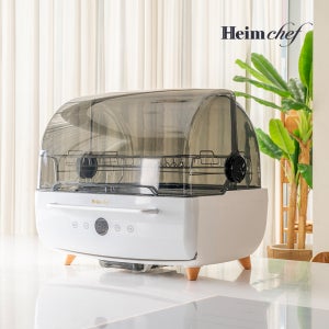 하임셰프 UV+열풍 살균 식기건조기 대용량 음성안내 (N) 70L, 화이트_자동모드