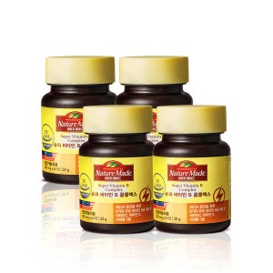 네이처메이드 슈퍼 비타민B 콤플렉스 60정, 4개